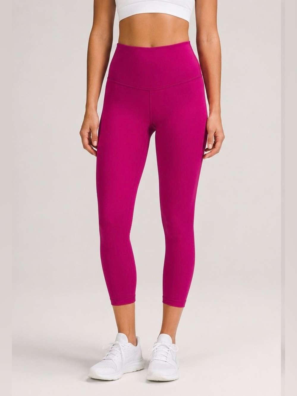 Lululemon Align High Rise Crop 23” Leggings Pink Size 8 NWT 💗